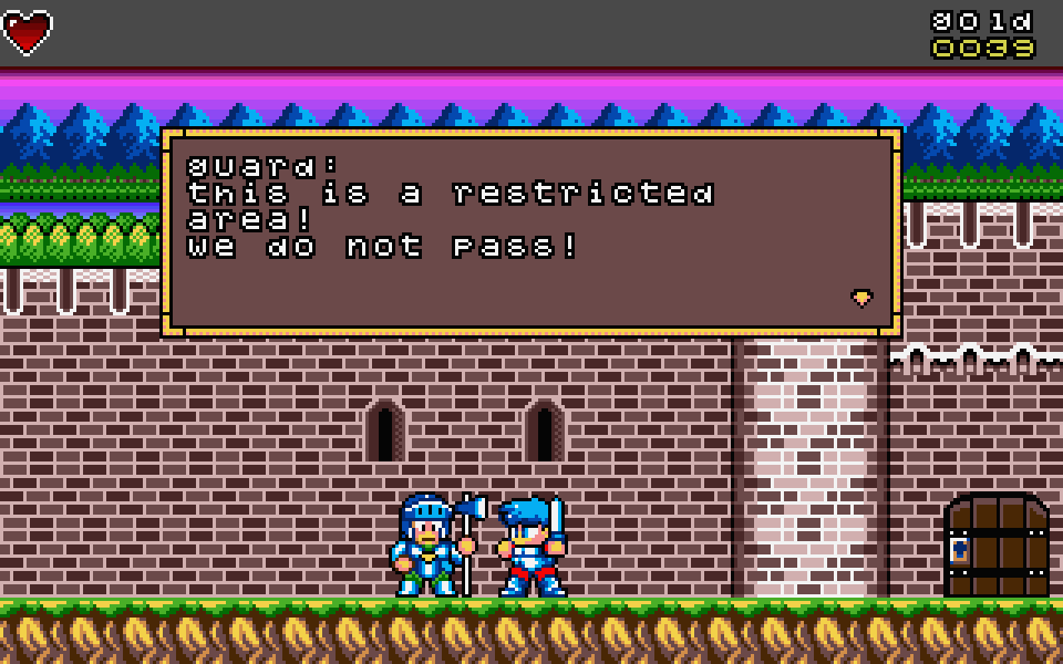 Miracle Boy in Dragon Land atari screenshot