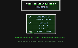 Missile Alert!