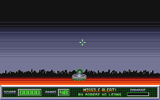 Missile Alert! atari screenshot