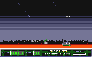 Missile Alert! atari screenshot