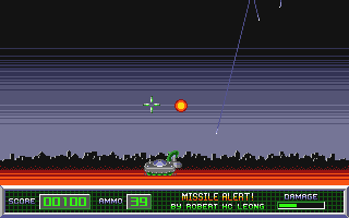 Missile Alert! atari screenshot