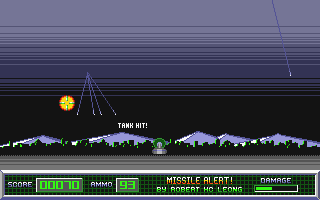 Missile Alert! atari screenshot