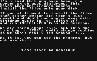 Misty Demos (The) atari screenshot