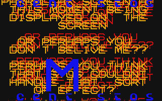 Misty Demos (The) atari screenshot