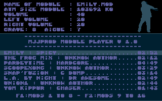MJJProd Module Player atari screenshot