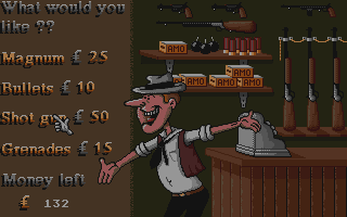 Mobsters City atari screenshot