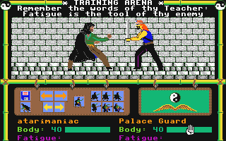 Moebius atari screenshot