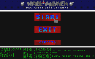 Mole Mayhem atari screenshot