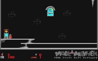 Mole Mayhem atari screenshot