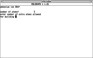 Molgraph atari screenshot