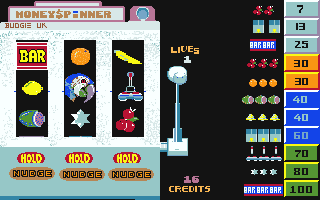 Money Spinner atari screenshot