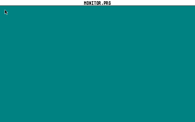 Monitor Test Pattern