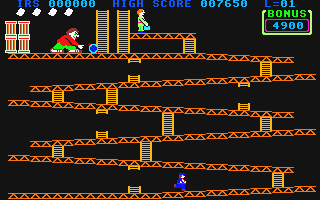 Monkey Business atari screenshot