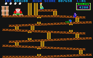Monkey Business atari screenshot