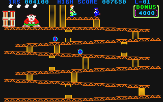 Monkey Business atari screenshot