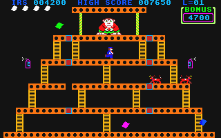 Monkey Business atari screenshot