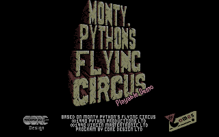 Monty Python's Flying Circus atari screenshot