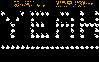 Moon Demo (The) atari screenshot