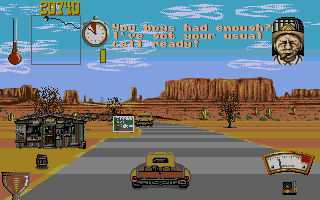 Moonshine Racers atari screenshot