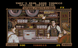Moonshine Racers atari screenshot