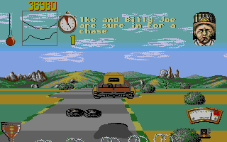 Moonshine Racers atari screenshot
