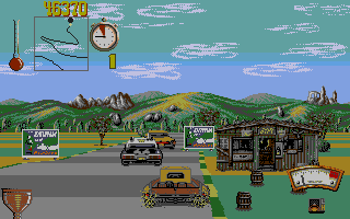 Moonshine Racers atari screenshot