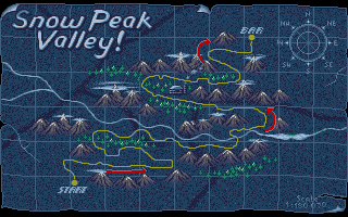 Moonshine Racers atari screenshot