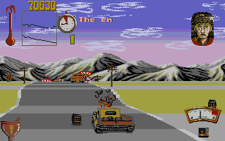 Moonshine Racers atari screenshot