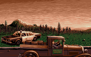 Moonshine Racers atari screenshot