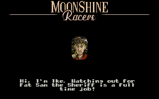 Moonshine Racers atari screenshot