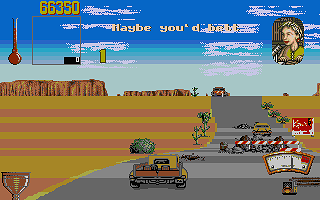 Moonshine Racers atari screenshot