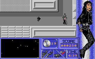 Moonwalker - The Computer Game atari screenshot