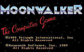 Moonwalker - The Computer Game atari screenshot