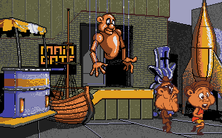 Moonwalker - The Computer Game atari screenshot