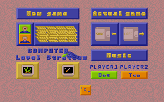 Morpion 4 atari screenshot