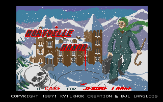 Mortville Manor atari screenshot