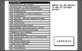 Motor (Der) atari screenshot