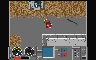 Motor Massacre atari screenshot