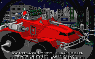 Motor Massacre atari screenshot
