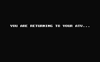Motor Massacre atari screenshot
