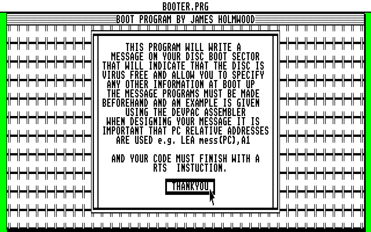 Moving Bytes One atari screenshot