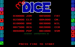 Mr. Dice