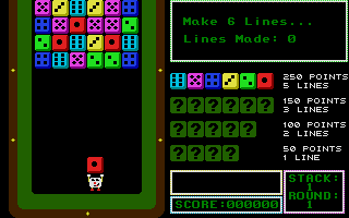 Mr. Dice atari screenshot