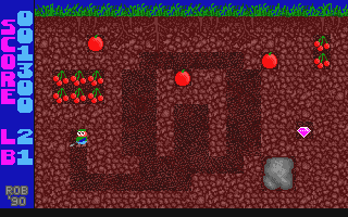 Mr. Dig atari screenshot