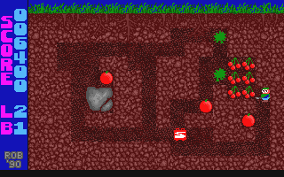 Mr. Dig atari screenshot