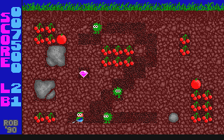 Mr. Dig atari screenshot