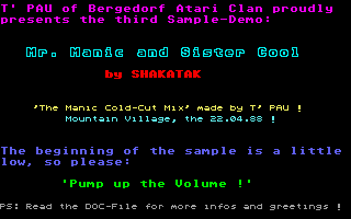 Mr. Manic and Sister Cool — screenshot 1