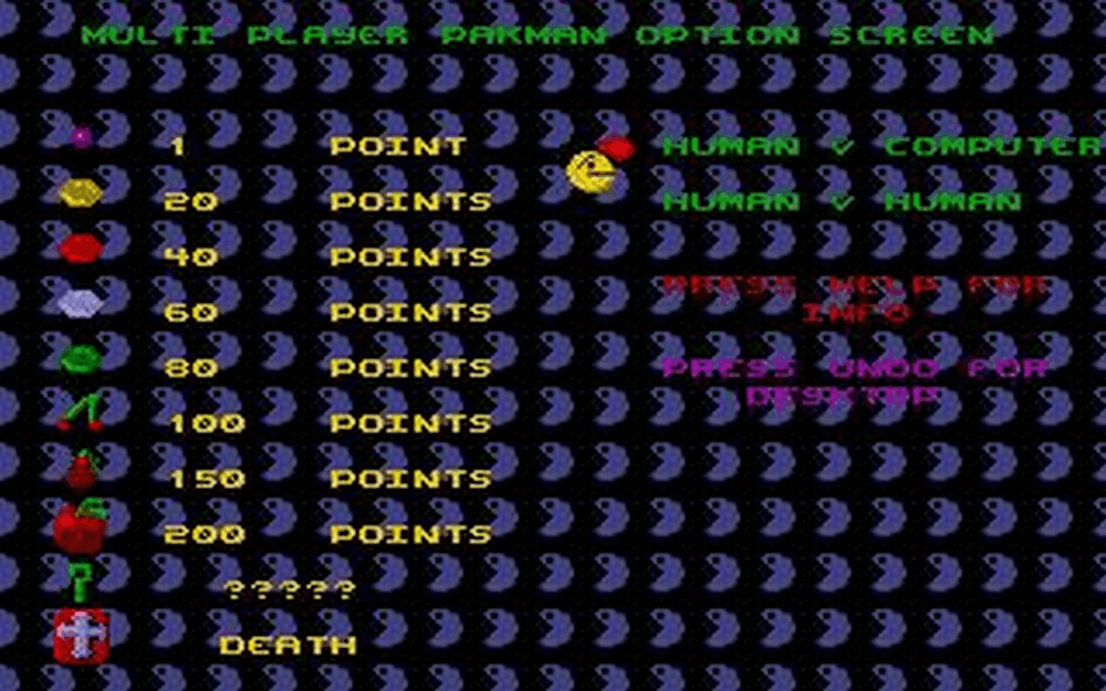 Multi Pakman atari screenshot