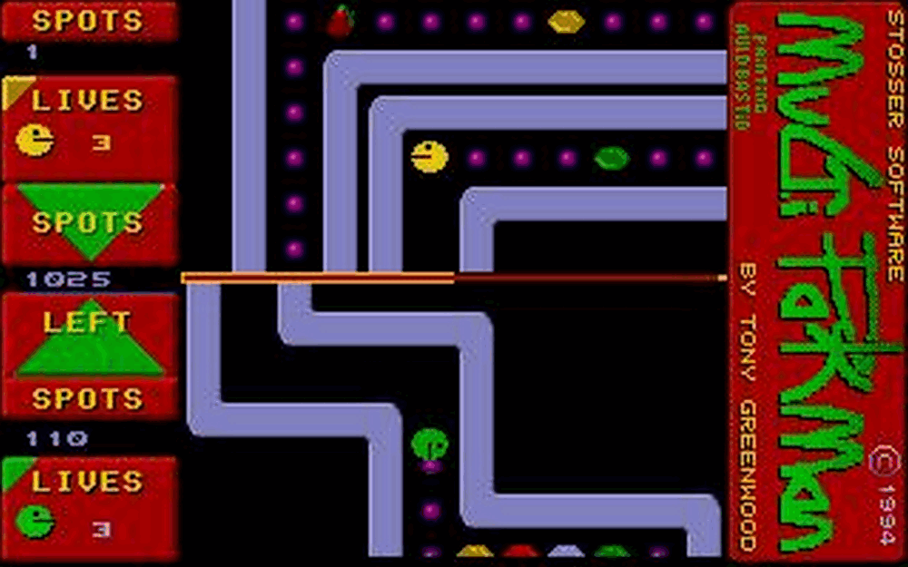 Multi Pakman atari screenshot