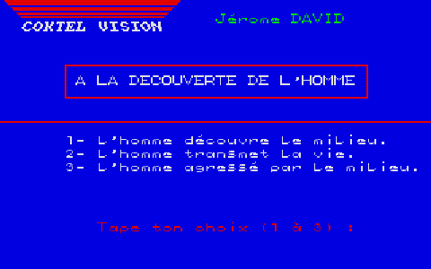 Multicours 3ème atari screenshot